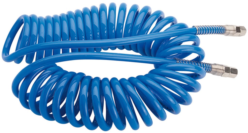 Manguera neumática espiral