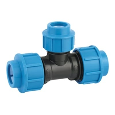Tee HDPE Reducida