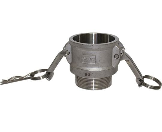 Acoplamiento Camlock inoxidable tipo B