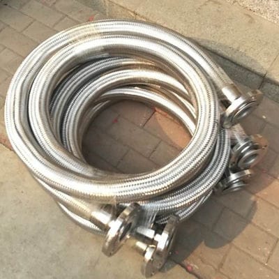 Manguera Metálica Espiralada con Malla de acero inoxidable para uso industrial en Perú - Grupo Acorsa