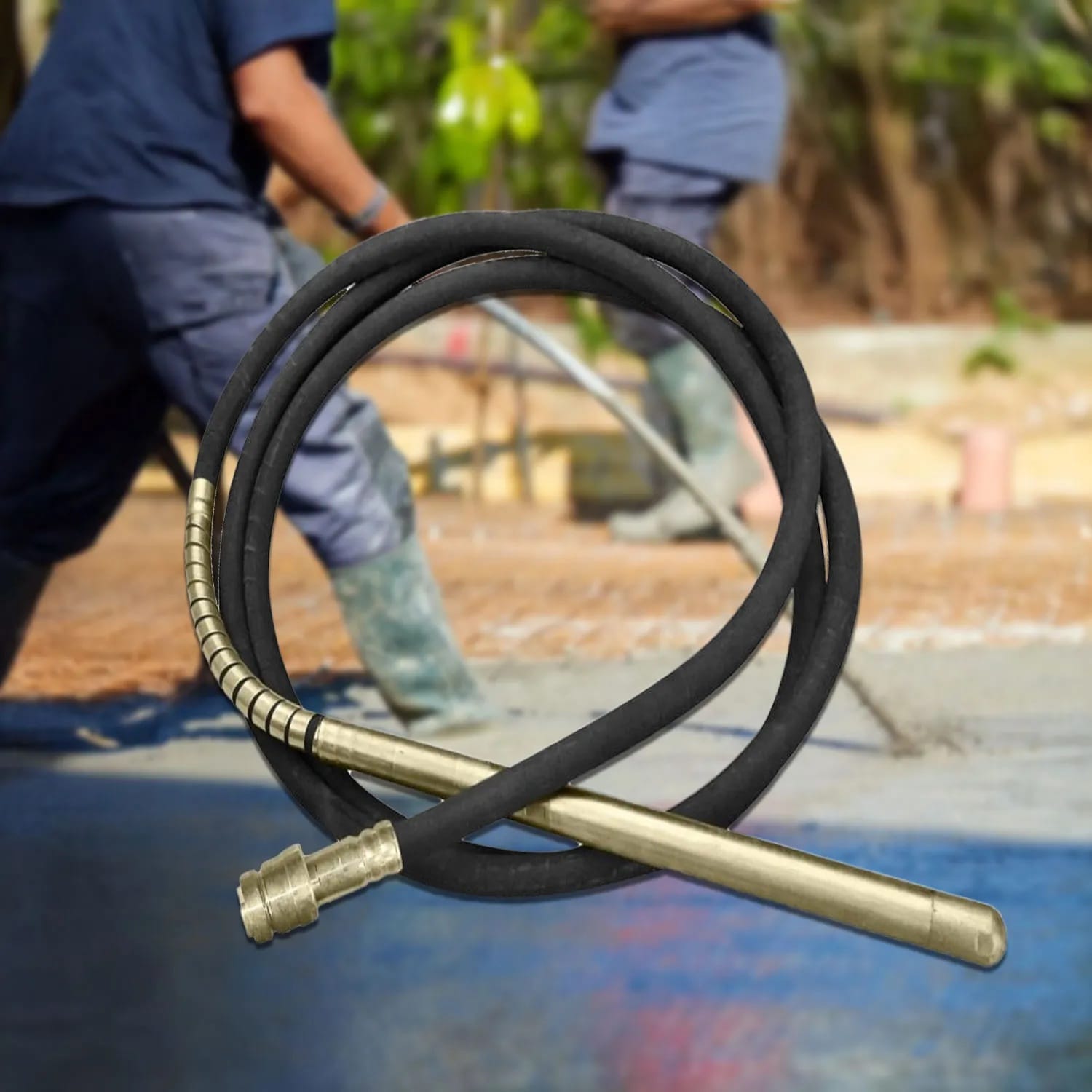 Manguera flexible industrial para concreto